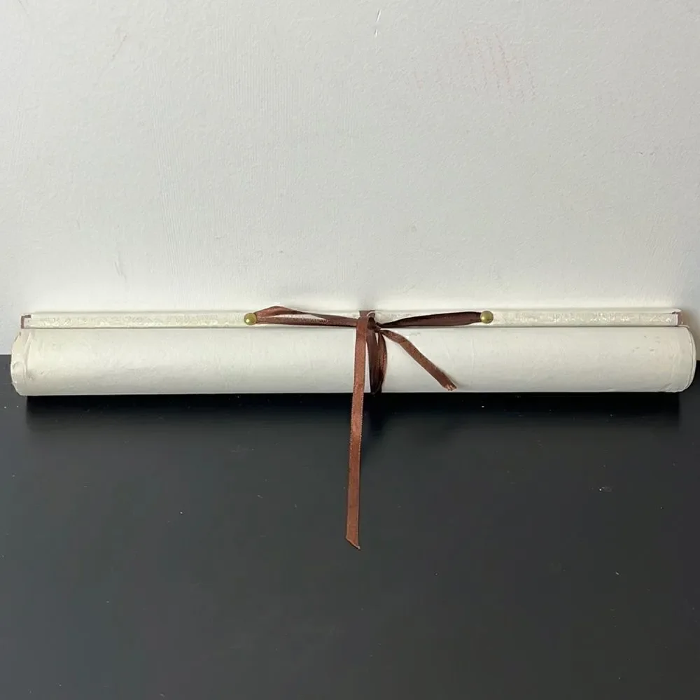 Oriental Silk Scroll 